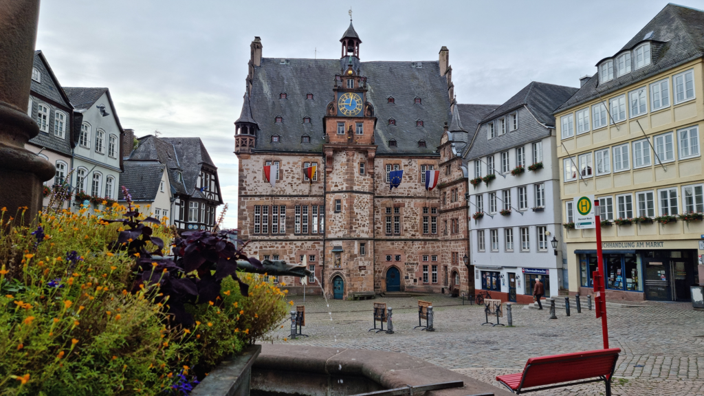 Marburger Rathaus am Marktplatz